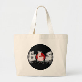 Bolso De Tela Gigante BLS supera la habilidad de la letra HIP HOP