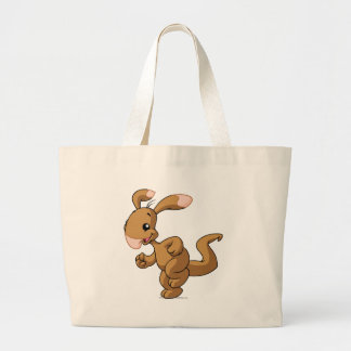 Bolso De Tela Gigante Blumaroo Brown