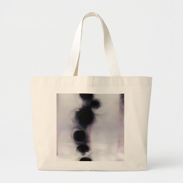 Bolso De Tela Gigante Blush Orbit Abstract (Frente)
