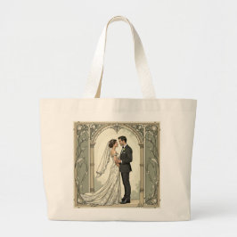 Bolso De Tela Gigante Boda Bag