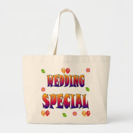 BOLSO DE TELA GIGANTE BODA ESPECIAL