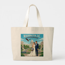 Bolso De Tela Gigante Boda Washington, D.C.