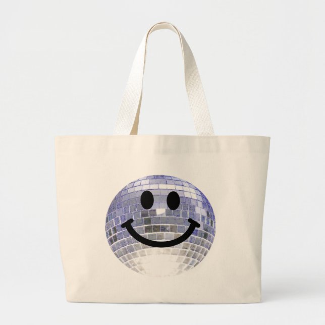 Bolso De Tela Gigante Bola de discoteca (Frente)