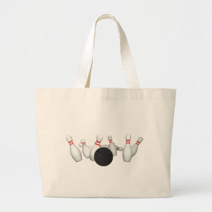 Bolso De Tela Gigante Bola y pernos de bolos: modelo 3D: