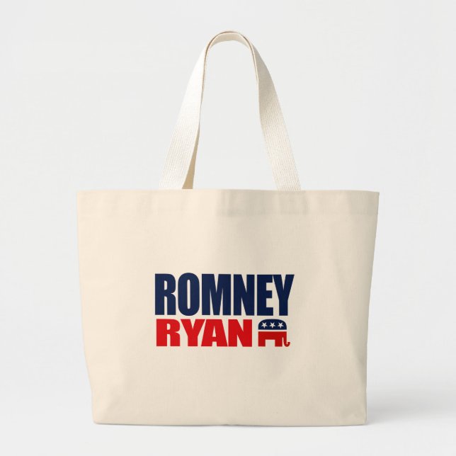 Bolso De Tela Gigante BOLETO 2012.png de ROMNEY RYAN (Frente)