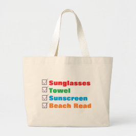 Bolso De Tela Gigante "Bolso de la playa "