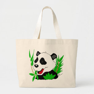Bolso De Tela Gigante Bolso del oso de panda gigante