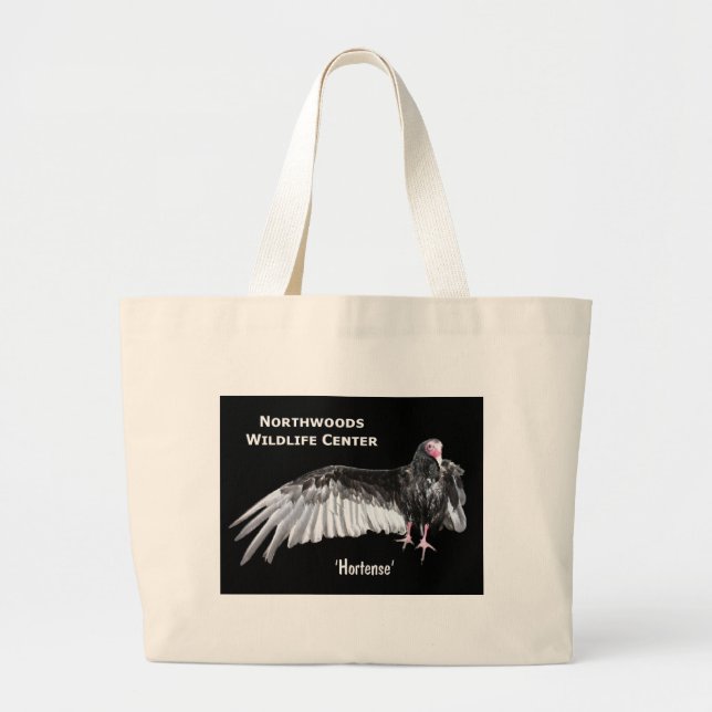Bolso De Tela Gigante Bolso-Hortense del tote (Frente)