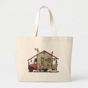 Bolso De Tela Gigante Bolsos/totes del campista del Hillbilly del