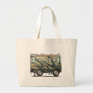 Bolso De Tela Gigante Bolsos/totes grandes del campista de rv