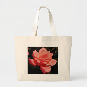 Bolso De Tela Gigante Bonito Rosa Rosa Rosa floral