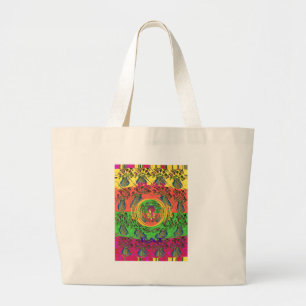 Bolso De Tela Gigante Bonitos y agradables diseños florales.
