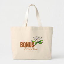 BONUS MaMa Floral Tote Bag - Regalo orgulloso y am