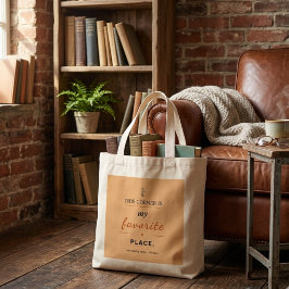 Bolso De Tela Gigante Book Lover Tote Bag 