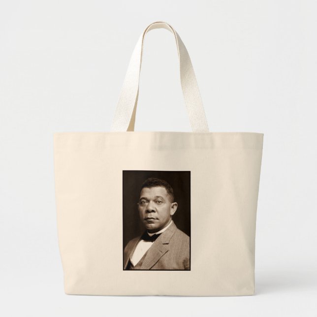 Bolso De Tela Gigante Booker T. Washington The Great Accommodator (Frente)