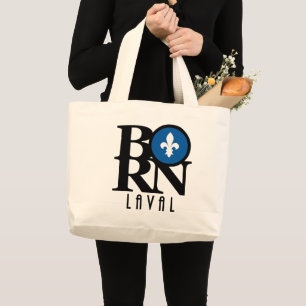Bolso De Tela Gigante BORN Laval