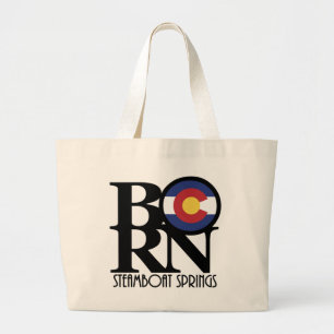 Bolso De Tela Gigante BORN Steamboat Springs Colorado