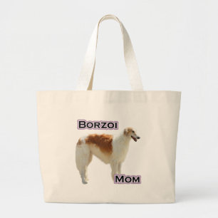 Bolso De Tela Gigante Borzoi Mom 4