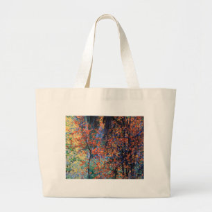 Bolso De Tela Gigante Bosque en otoño