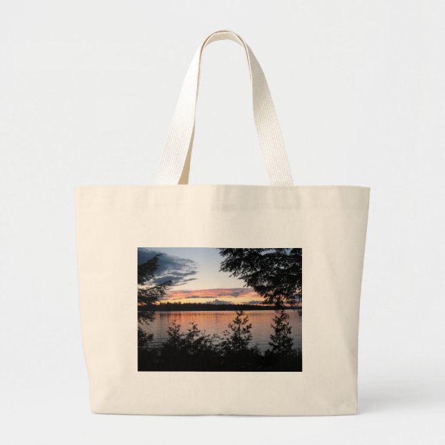Bolso De Tela Gigante Bosque pacífico (Frente)