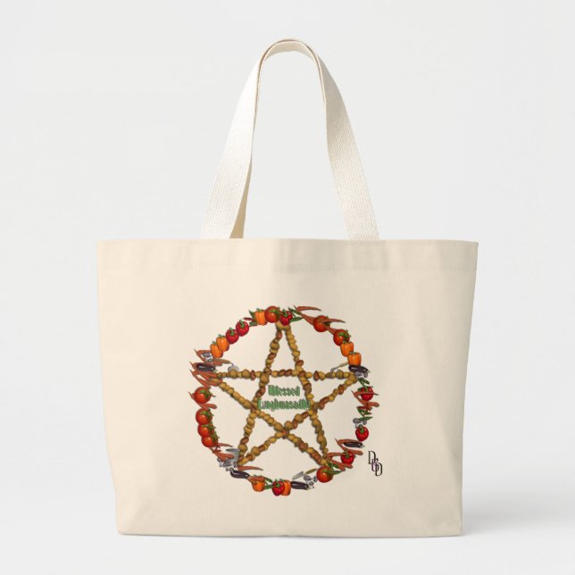Bolso De Tela Gigante Bountiful Harvest (Frente)