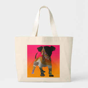 Bolso De Tela Gigante Bow Wow Doggie Tote Bag