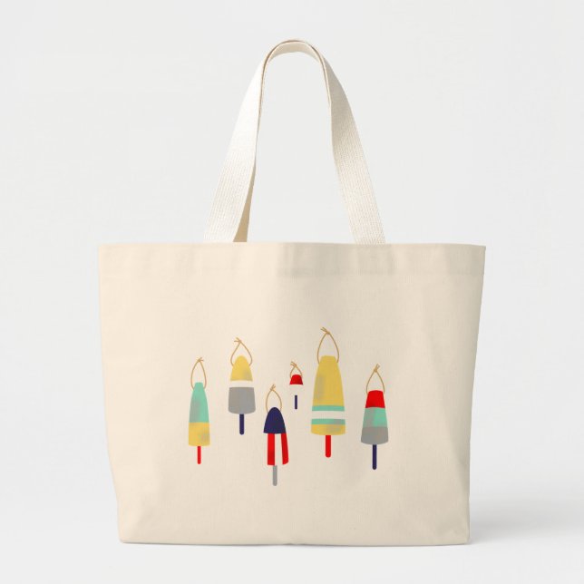Bolso De Tela Gigante Boyas (Frente)