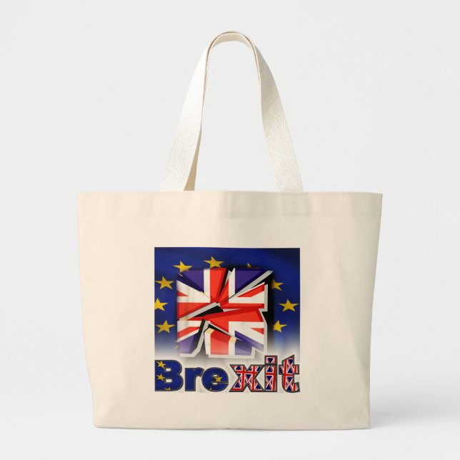 Bolso De Tela Gigante brexit (Frente)