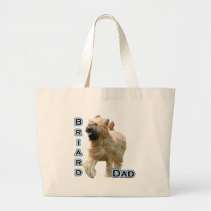Bolso De Tela Gigante Briard Dad 4