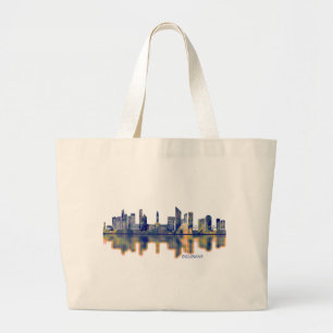 Bolso De Tela Gigante Brisbane Skyline