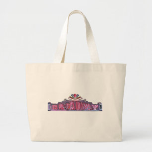 Bolso De Tela Gigante ¡Broadway!