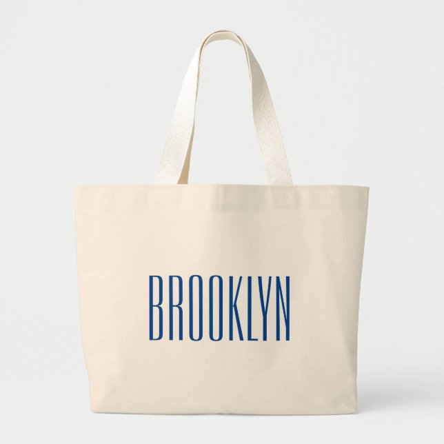 Bolso De Tela Gigante Brooklyn (Frente)