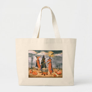 Bolso De Tela Gigante Brujas del Dachshund