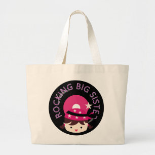 Bolso De Tela Gigante Brunette Rocking Big Sister