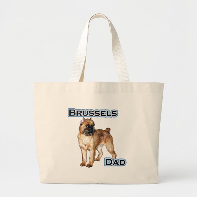 Bolso De Tela Gigante Bruselas papá 4 (Frente)