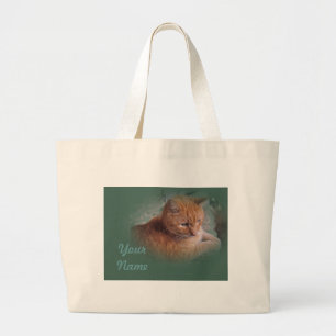 Bolso De Tela Gigante Bubba el Naranja Tabby Tomcat