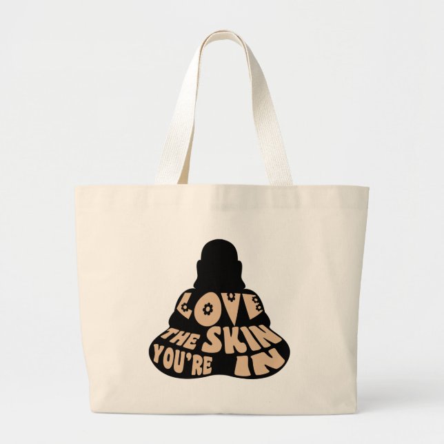 Bolso De Tela Gigante Buda Love (Frente)