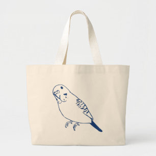 Bolso De Tela Gigante Budgerigar