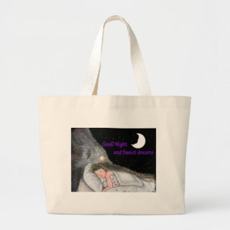 Bolso De Tela Gigante Buenas noches