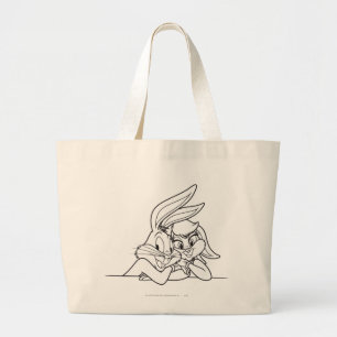 Bolso De Tela Gigante BUGS BUNNY™ y Lola Bunny 3