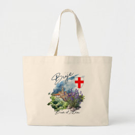 Bolso De Tela Gigante Buje Croacia