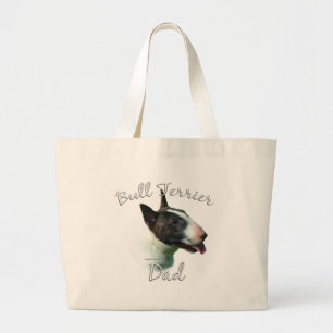 Bolso De Tela Gigante Bull Terrier Dad 2