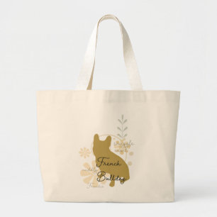 Bolso De Tela Gigante Bulldog francés
