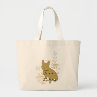 Bolso De Tela Gigante Bulldog francés