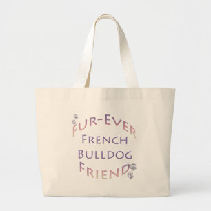 Bolso De Tela Gigante Bulldog francés Furever
