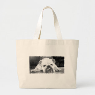 Bolso De Tela Gigante Bulldog inglés