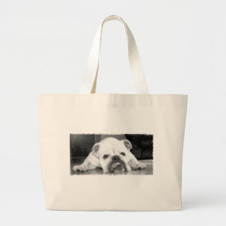Bolso De Tela Gigante Bulldog inglés