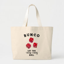 Bunco Juego Noche Tote Bag