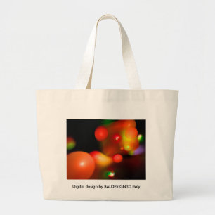 BOLSO DE TELA GIGANTE BURBUJAS CUANTUM