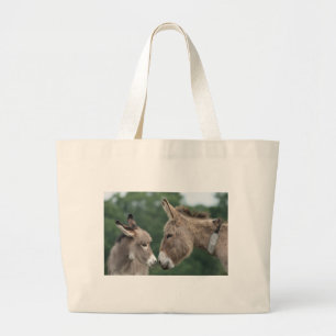 Bolso De Tela Gigante Burro pequeño